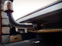 Фаркоп SK 10 для SKODA Octavia A7, Octavia A8 2013-2020, 2020-, Автос, нагрузка 1500/75 кг. С подрезкой бампера от магазина ФаркопРос